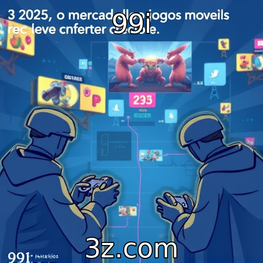 Crescimento do mercado de jogos móveis em 2025
