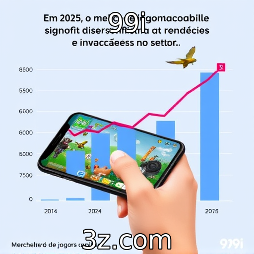 Crescimento do mercado de jogos mobile em 2025